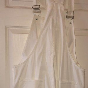 White Overalls-XL Tall